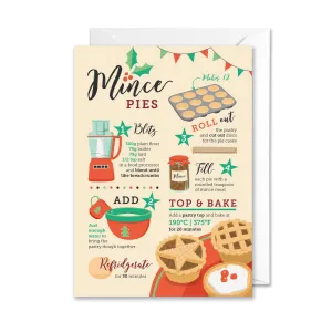 Mince Pies Christmas Card