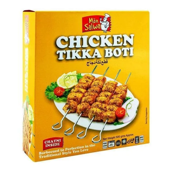 MON SALWA CHICKEN TIKKA BOTI 500G