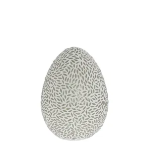 Murilia egg H20 cm. clear