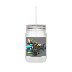 Nibblers the Misfit Shark Mason Jar