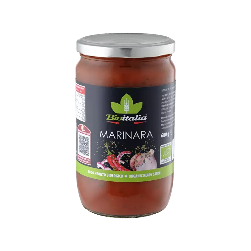 Organic Marinara Tomato Sauce by Bioitalia, 660ml