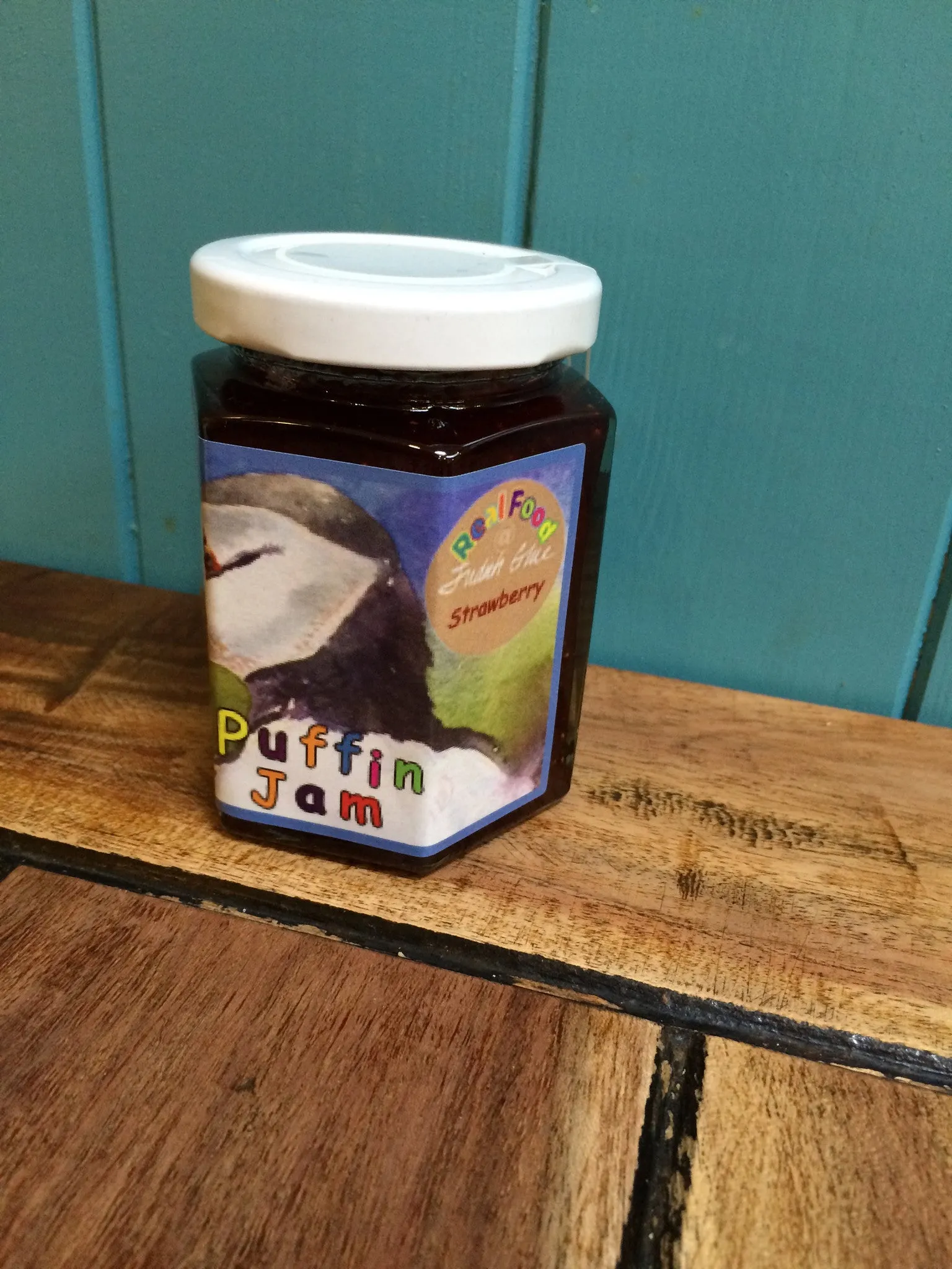 Orkney Isles Preserves Puffin Strawberry Jam