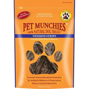 Pet Munchies Dog Treats Venison Strips