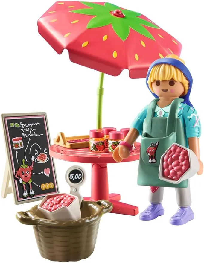 Playmobil 71445 Homemade Strawberry Jam Stall