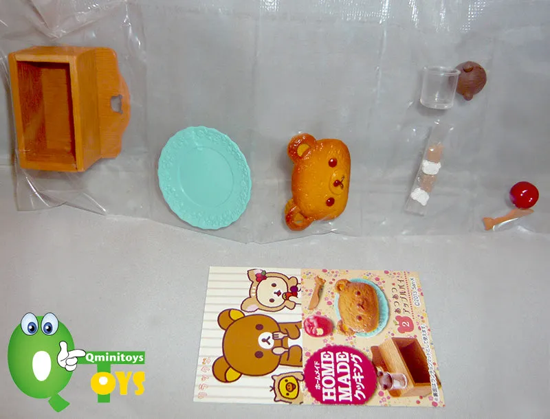 Rare 2013 Re-Ment Rilakkuma Homemade Cooking Full Set of 8 pcs <Free Shipping>