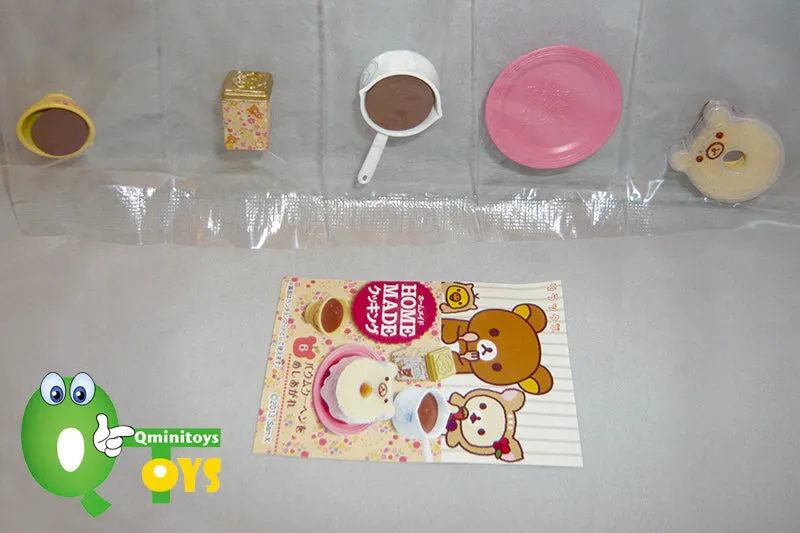 Rare 2013 Re-Ment Rilakkuma Homemade Cooking Full Set of 8 pcs <Free Shipping>