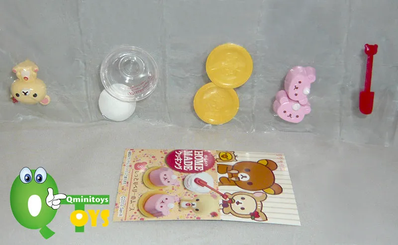 Rare 2013 Re-Ment Rilakkuma Homemade Cooking Full Set of 8 pcs <Free Shipping>