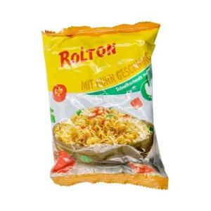 Rollton Instant Noodle in Homemade Broth with Chicken, 60g