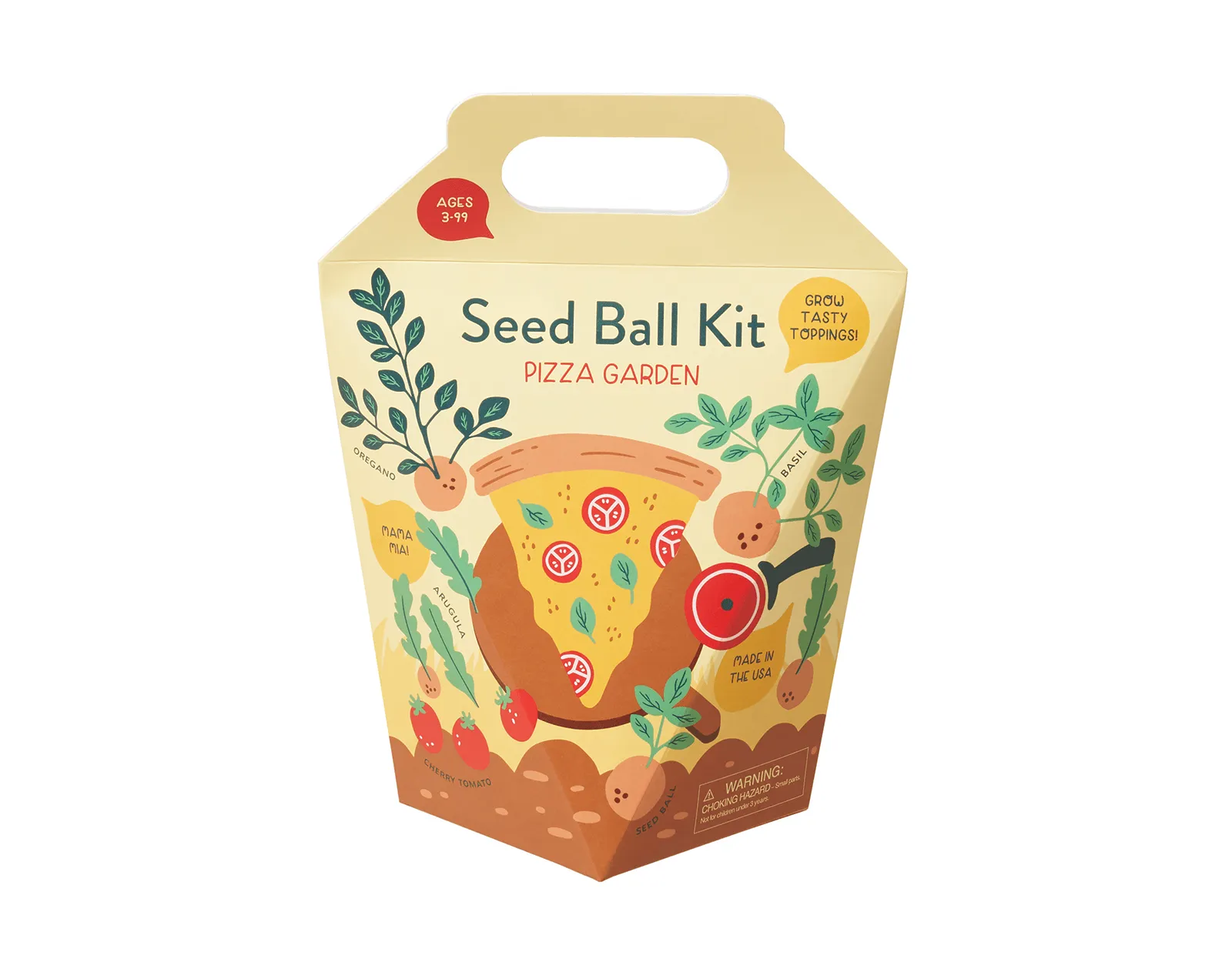 Seed Ball Kit - Pizza Garden