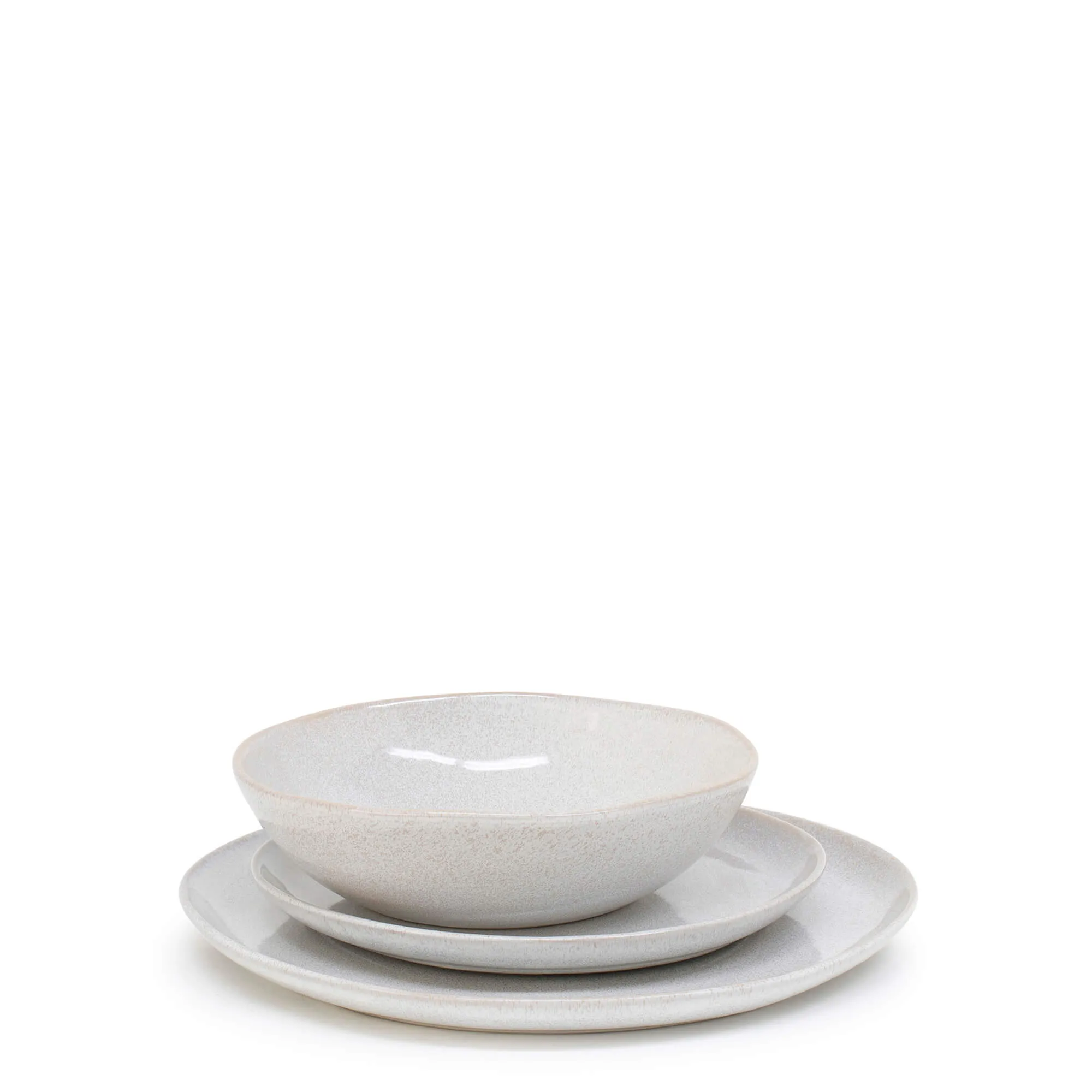 Series 12 Piece Dinner Set - Grey