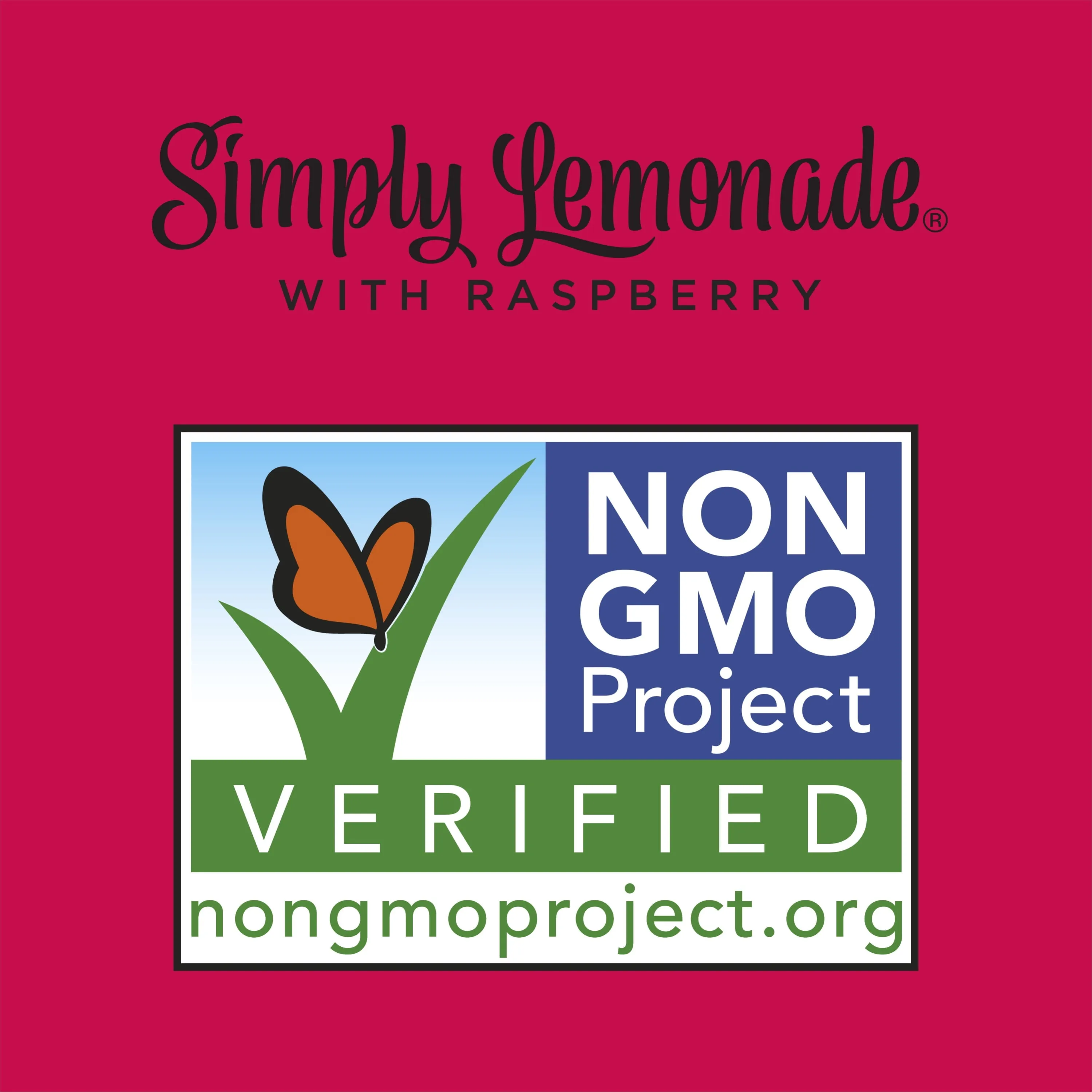 Simply Lemonade Non GMO All Natural Raspberry Lemonade Juice, 11 fl oz Bottle