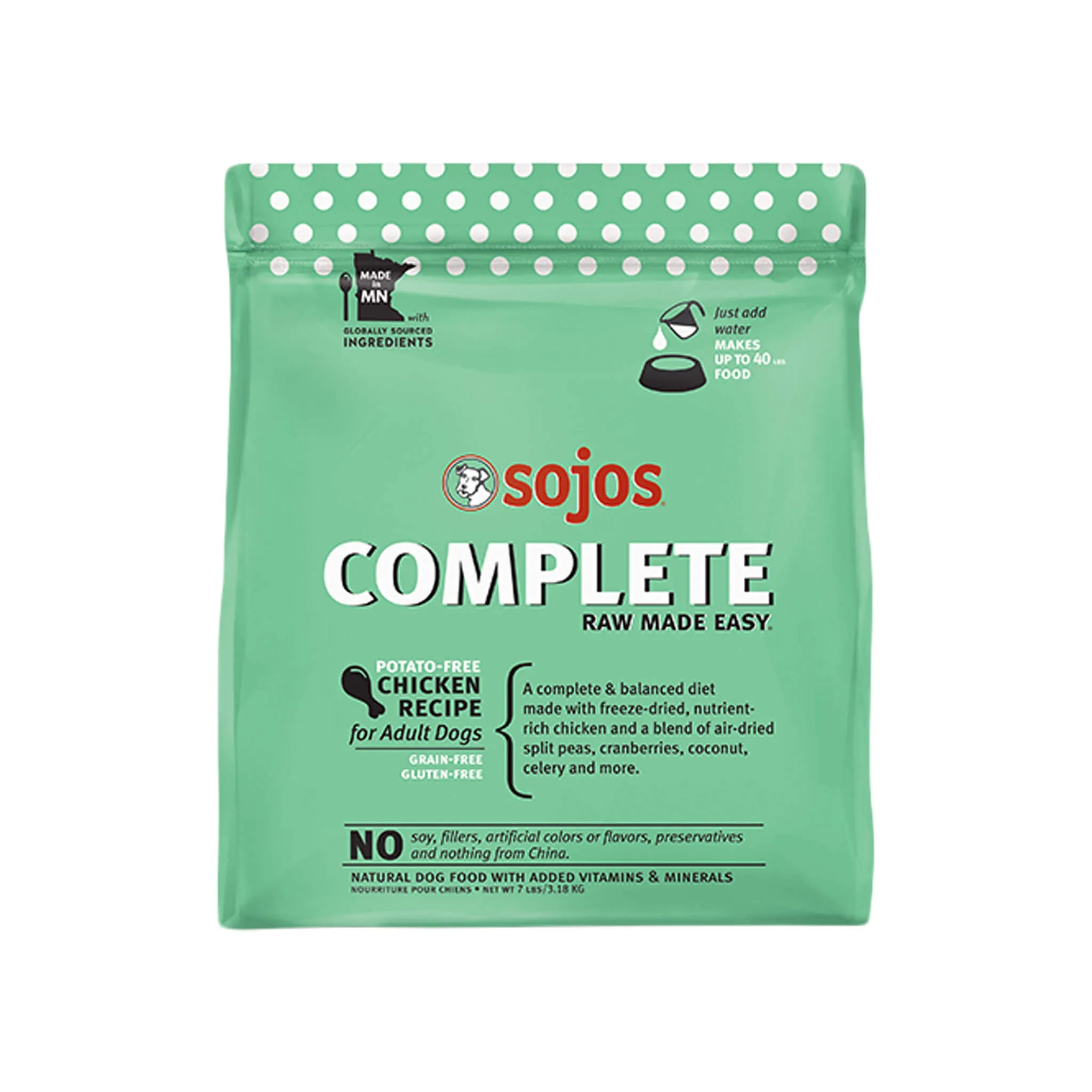 Sojos Complete Grain-Free Dog Food Mix