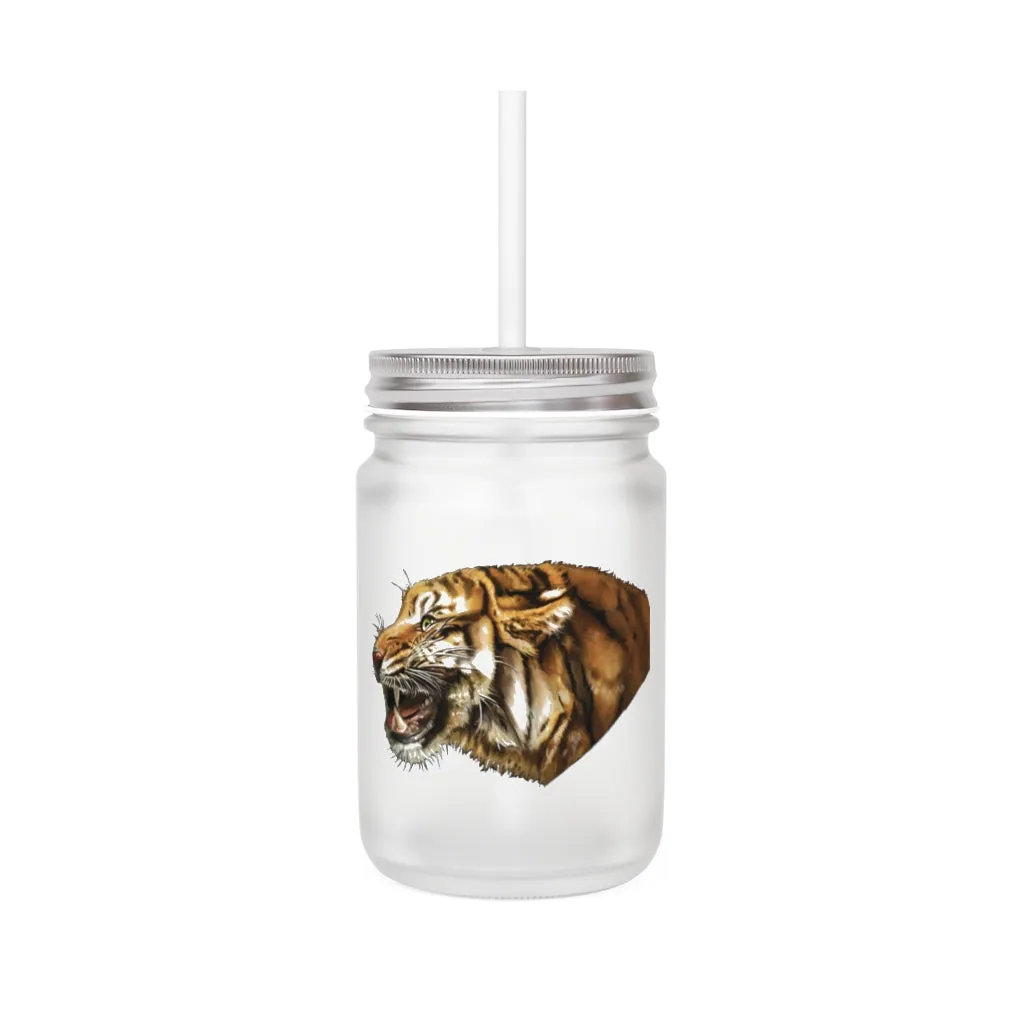 Tiger Mason Jar