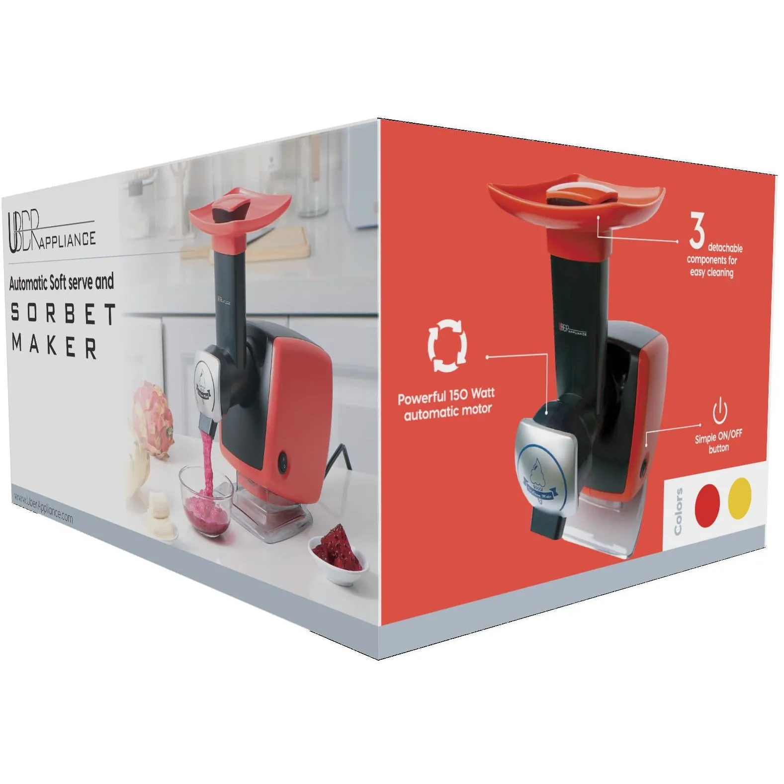 Uber Appliance Healthy Sorbet Maker