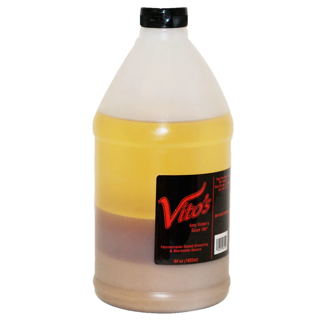 Vito's Salad Dressing Half Gallon