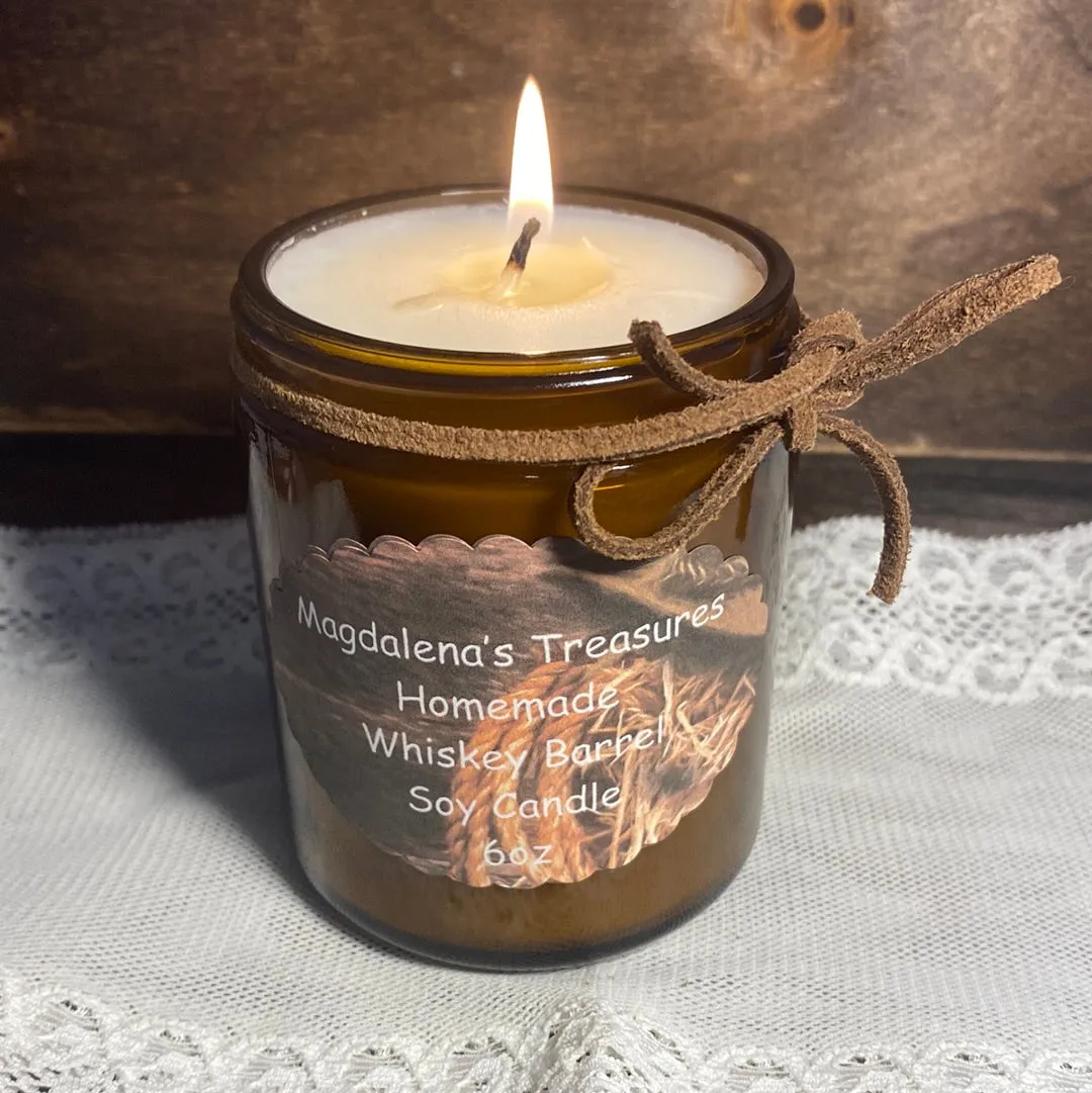 Whiskey Barrel Soy Candle