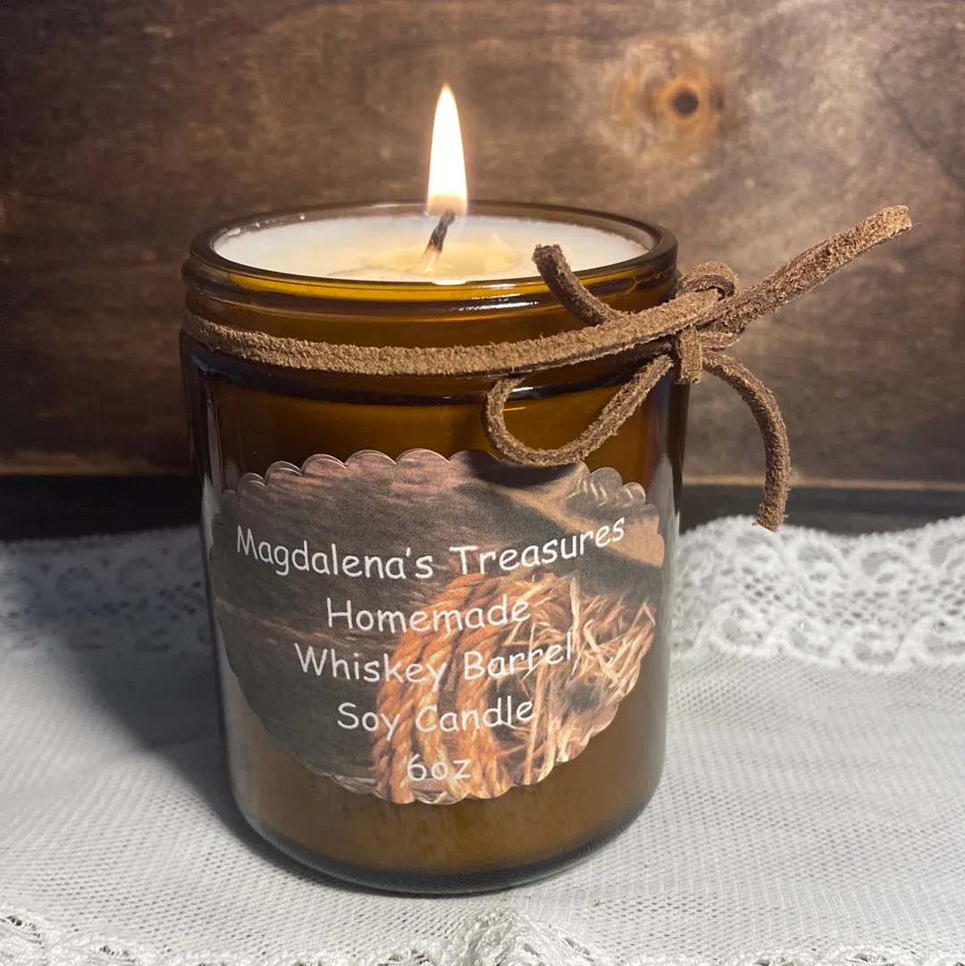 Whiskey Barrel Soy Candle